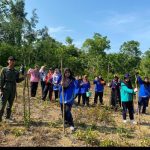 Acara Tanam Jagung Terlaksana Dengan Baik Turut Di Hadiri Oleh PJ Kades Juga PKK