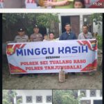 Polres Tanjungbalai Berbagi Kepada Masyarakat melalui Minggu Kasih