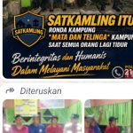 Ciptakan Rasa Aman, Polsek Sei Tualang Raso Aktifkan Ronda Malam Bersama Warga Oplus_16908288