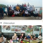 Pembubaran Panitia HUT ke-20, Pemcam Gunung Kaler Gelar Rapat di Pantai Gop Oplus_16908288
