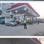 Antisipasi Kelangkaan BBM, Sat Lantas Polres Tanjung Balai Jaga Ketat Sejumlah SPBU Oplus_16908288