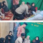 Hadir di Tengah Duka Warga, Bhabinkamtibmas Pulau Simardan Sampaikan Pesan Kamtibmas