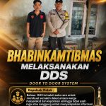 Bhabinkamtibmas Pulau Simardan Ajak Warga Kedepankan Kerukunan