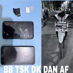 Satresnarkoba Nganjuk Bongkar Dua Kasus Sabu, Barang Bukti 6,56 Gram Disita